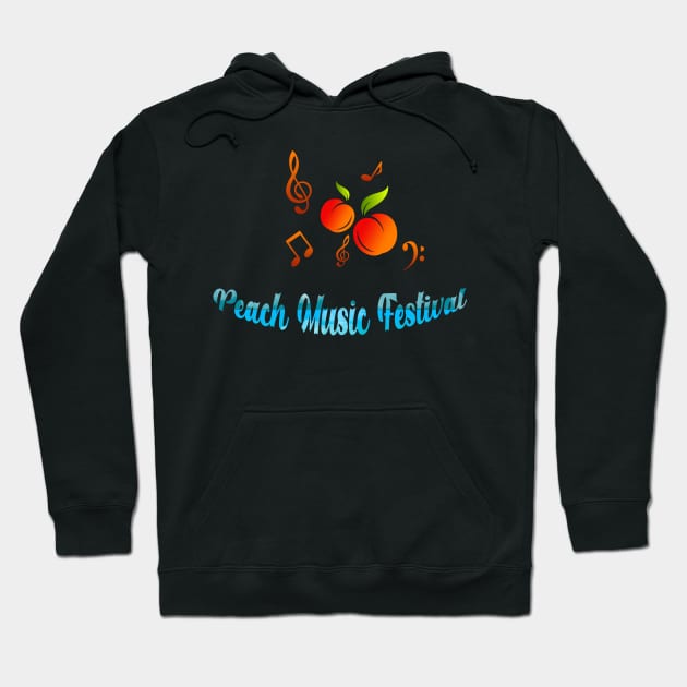 Peach Music Festival Hoodie by smkworld